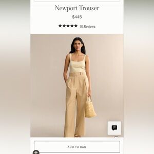 Jenni Kayne Newport Trouser Khaki